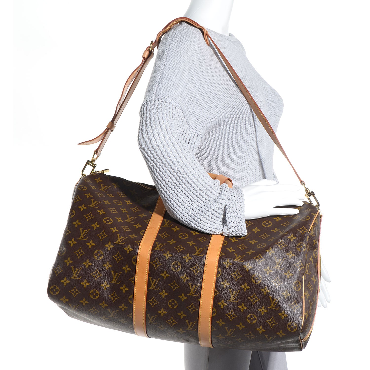 Louis Vuitton Monogram Keepall Bandouliere 50 2 of 7