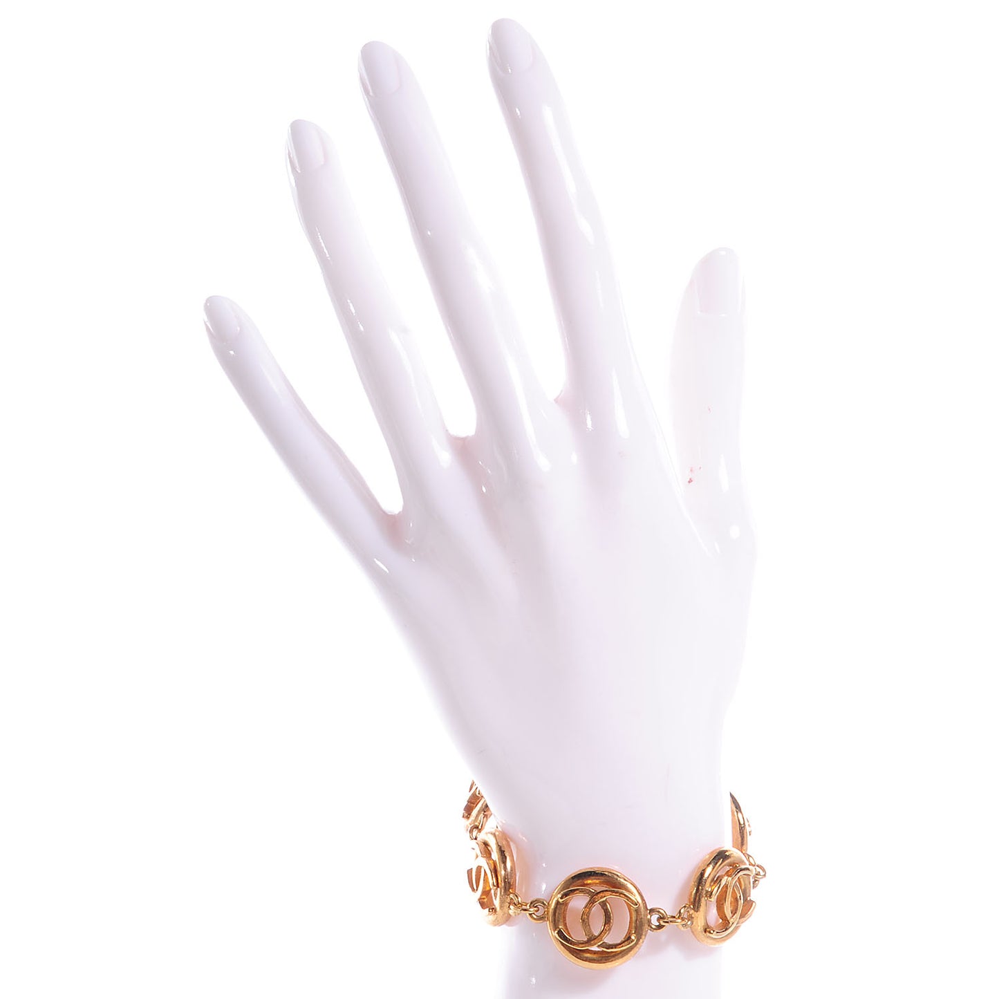 CC Cutout Bracelet Gold