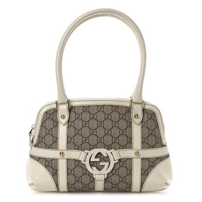 Gucci Monogram Reins Tote Off White 1 of 11