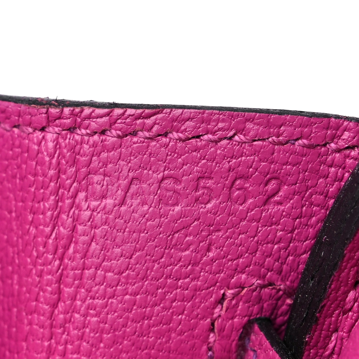 Chevre Mysore Horseshoe Birkin 25 Rose Pourpre