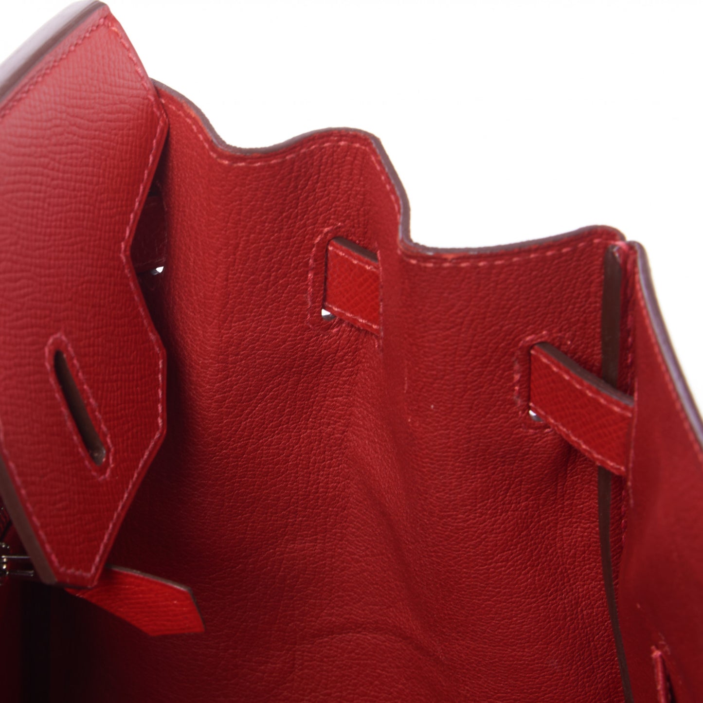 Epsom Birkin 30 Rouge Casaque