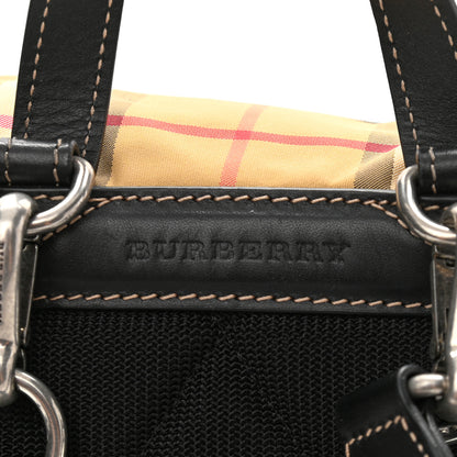 Burberry Vintage Check Small Rucksack Backpack Antique Yellow 7 of 13