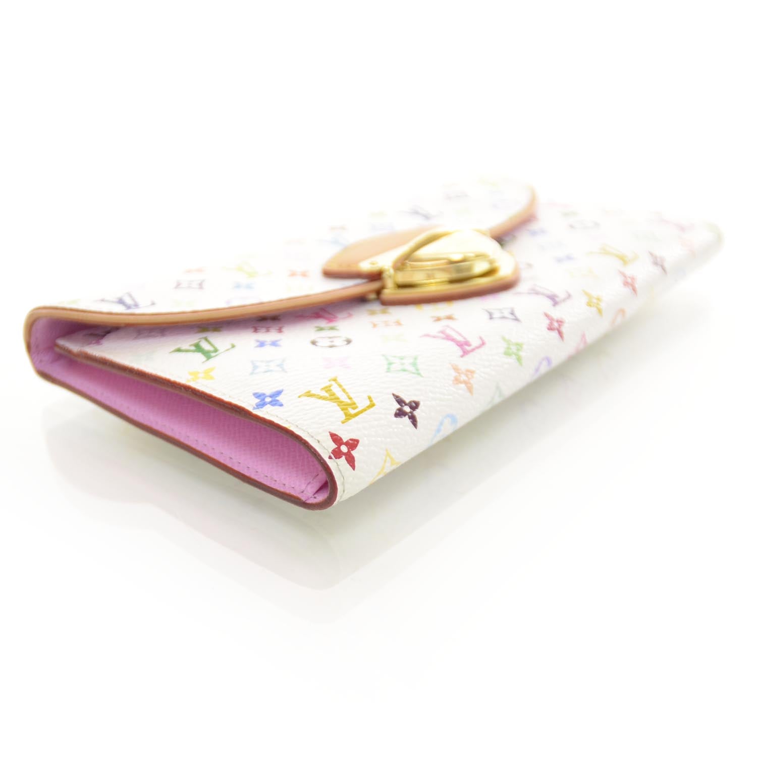 Louis Vuitton Monogram Multicolor Eugenie Wallet White 4 of 8
