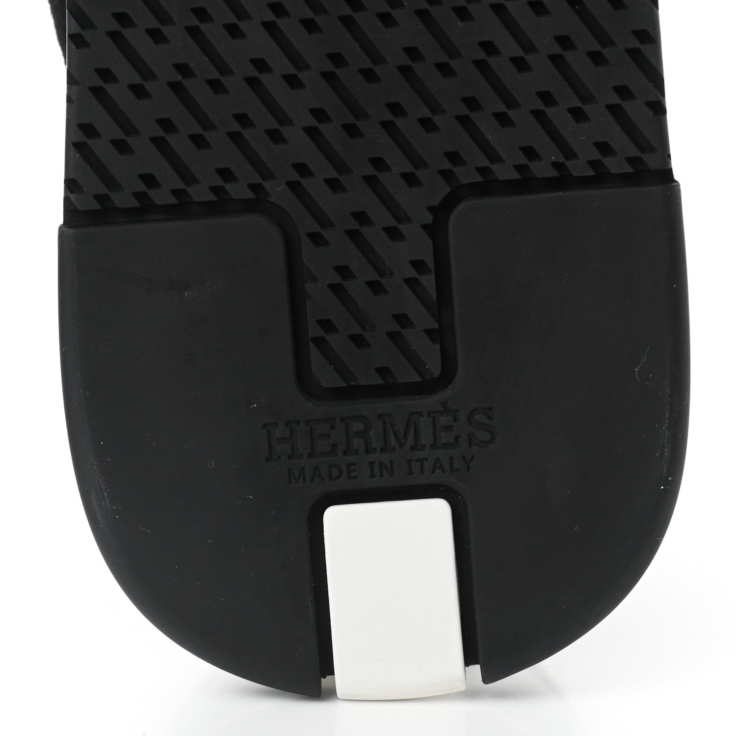 Hermes Neoprene Suede Sneakers 40.5 Black White 6 of 8