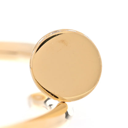 Cartier 18K Yellow Gold Diamond Small Juste Un Clou Bracelet 17 4 of 5
