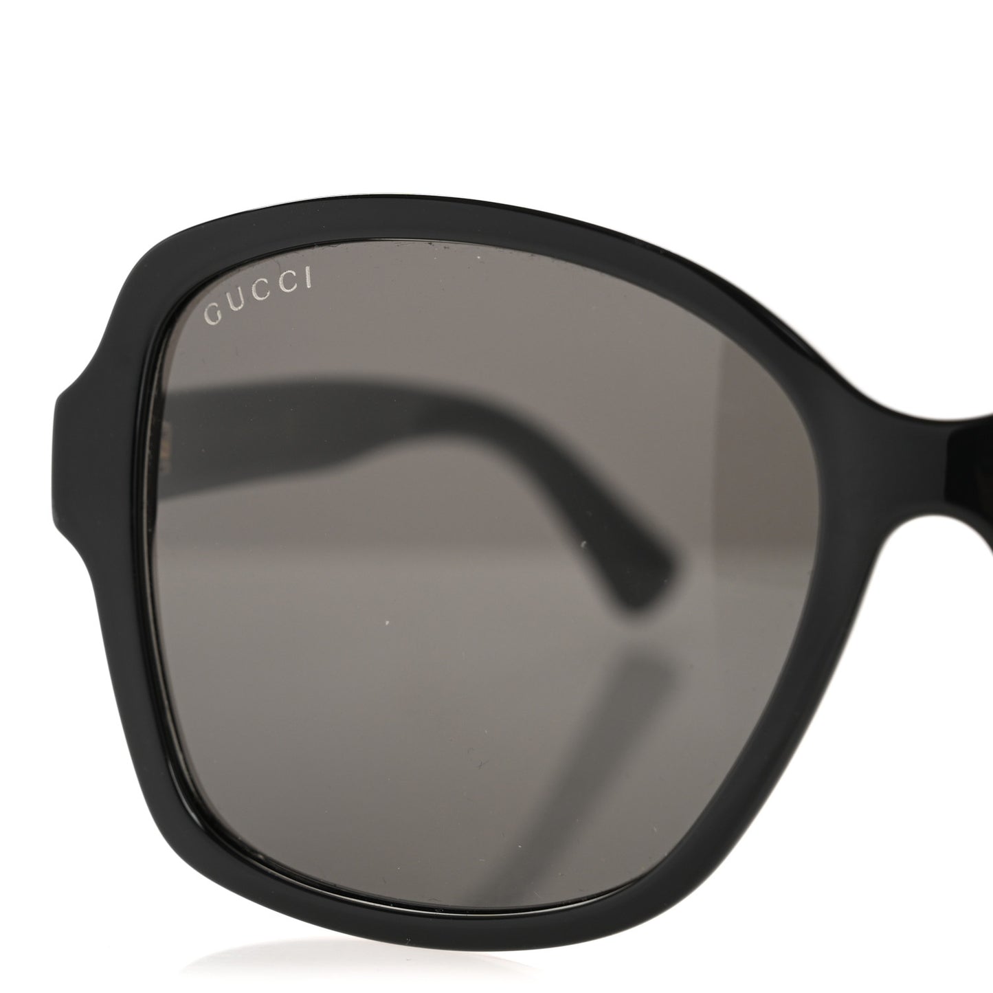 Acetate Square Sunglasses GG0765SA Black