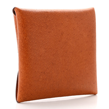 Hermes Peau Porc Bastia Coin Purse Toffee 3 of 6