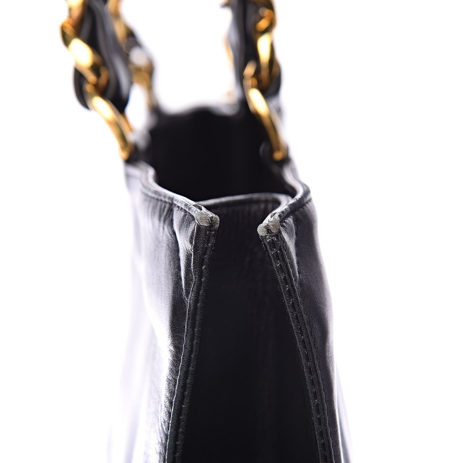 Chanel Lambskin CC Shoulder Bag Black 10 of 16