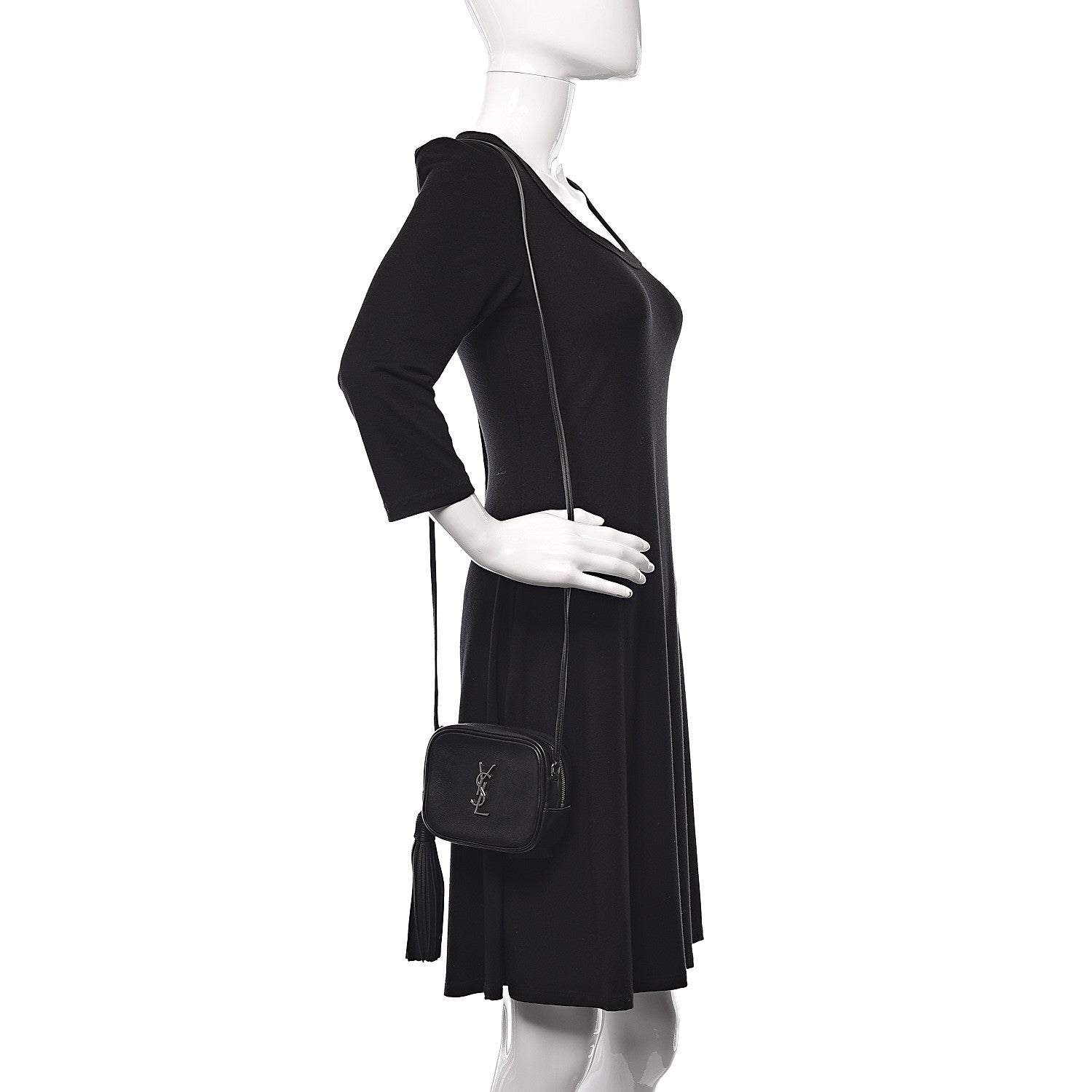 Saint Laurent Nappa Monogram Blogger Bag Black 2 of 11