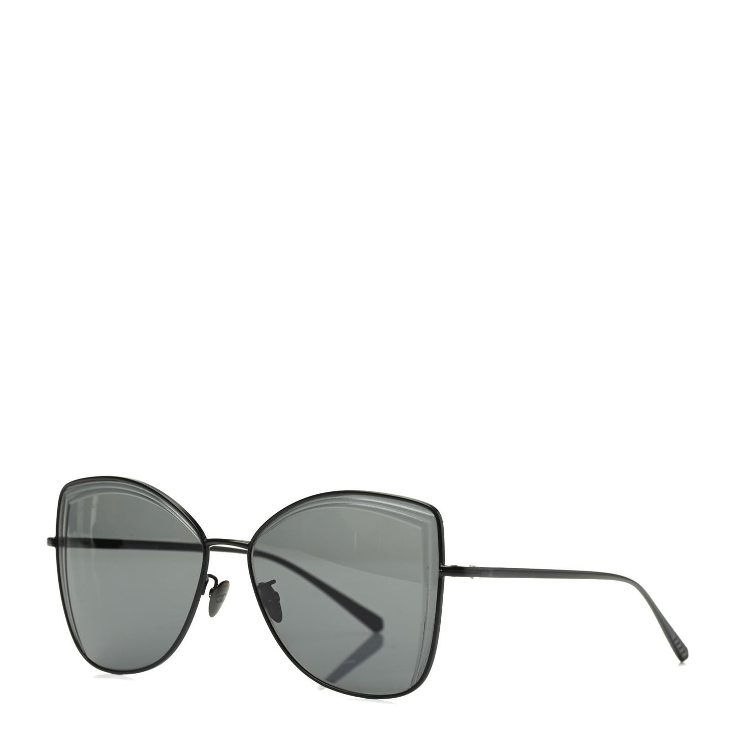 Metal Butterfly Sunglasses 4253 Black