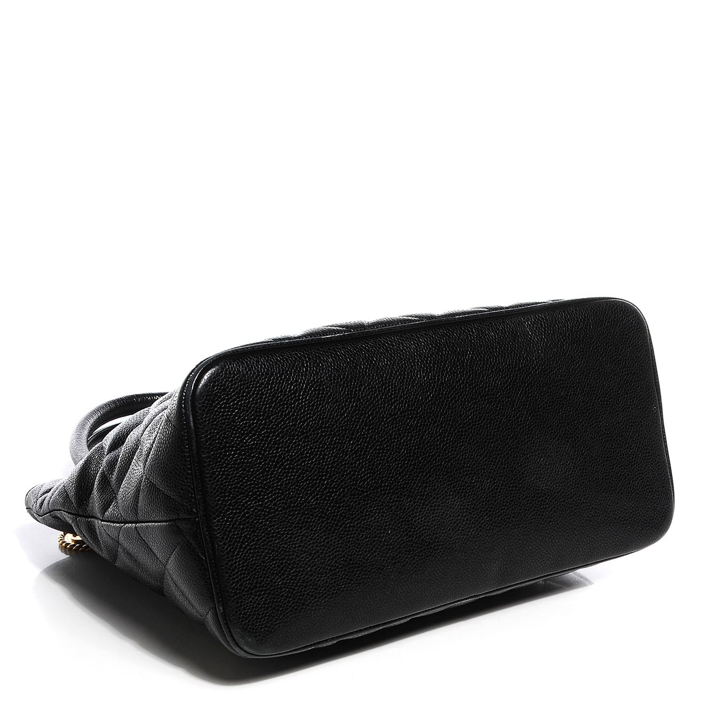 Caviar Medallion Tote Black