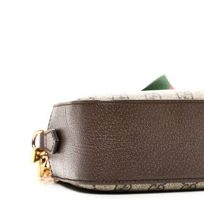 Gucci GG Supreme Monogram Web Neo Vintage Shoulder Bag Beige New Acero Crop 9 of 10