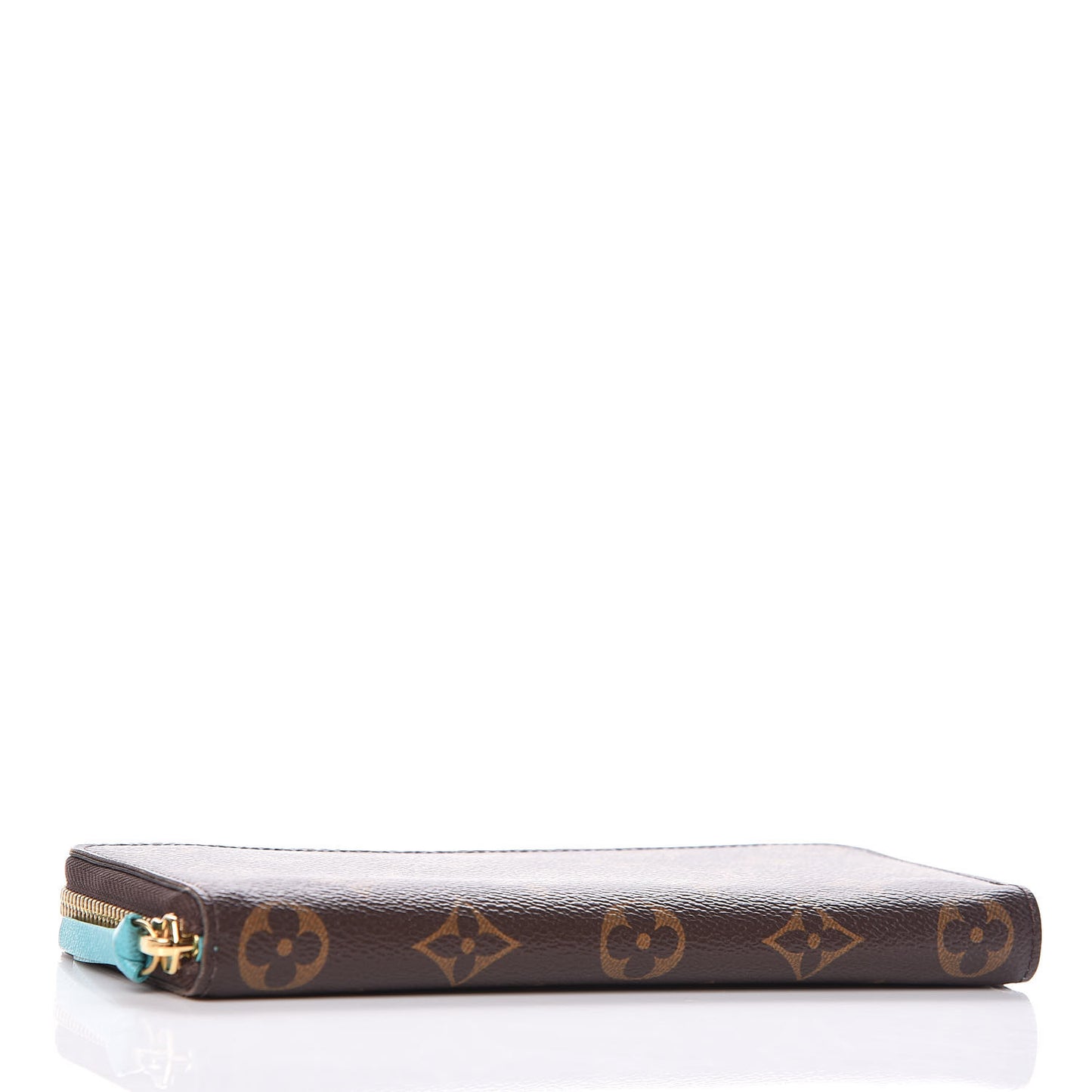 Monogram Clemence Wallet Turquoise
