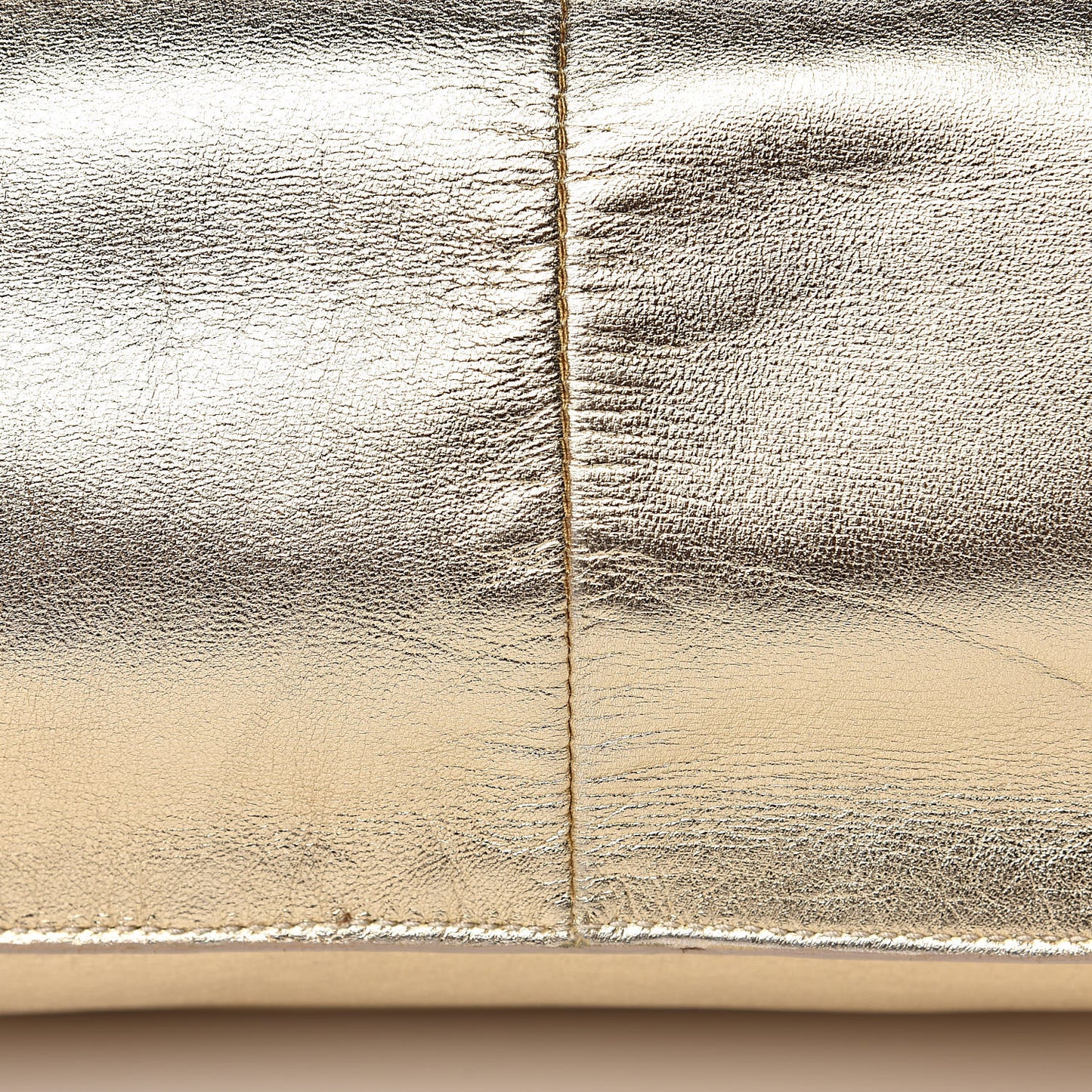 Nappa Soft Drawstring Tote Platino