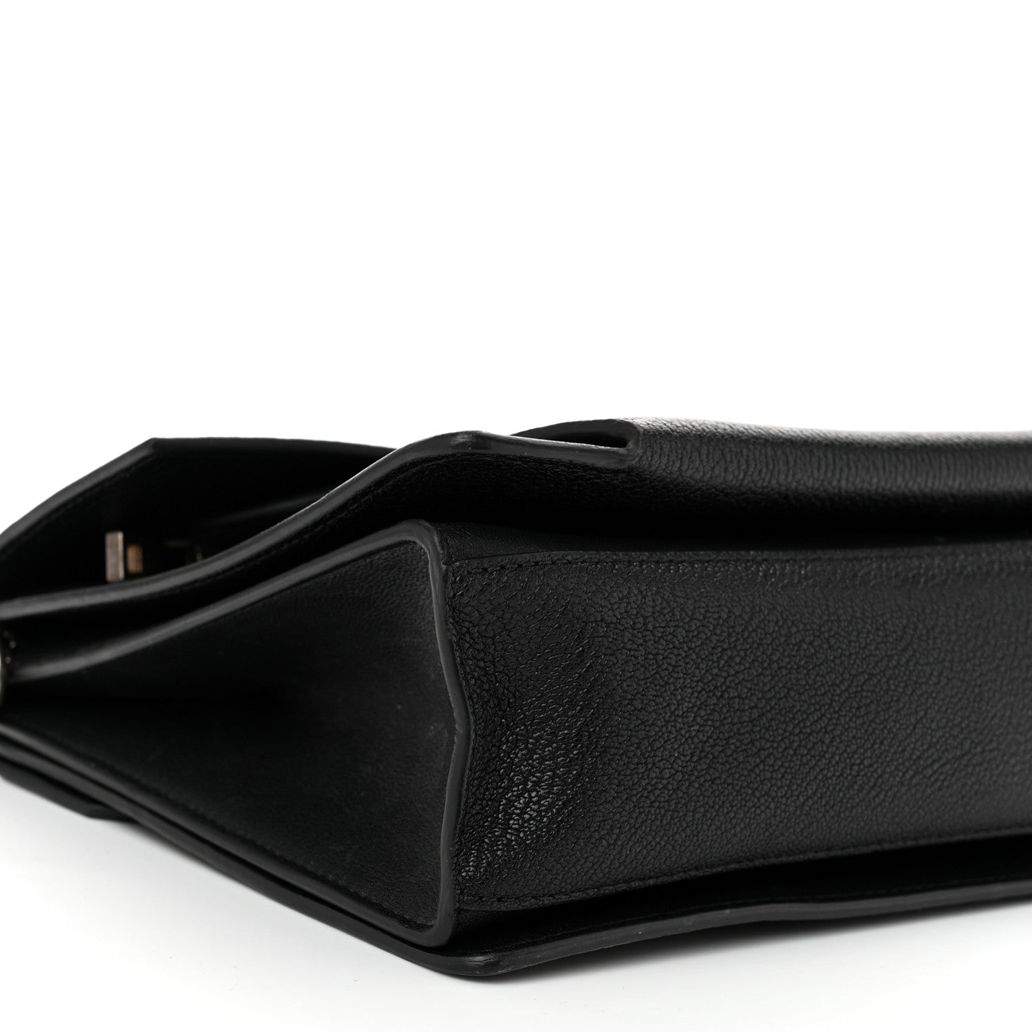 Givenchy Sugar Goatskin Medium GV3 Shoulder Bag Black 8 of 9