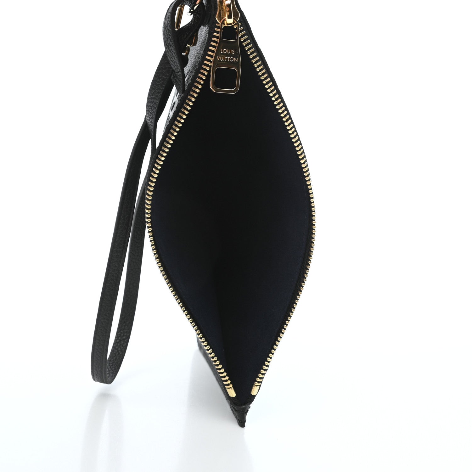 Louis Vuitton Empreinte Monogram Giant Neverfull MM Pochette Black 5 of 6