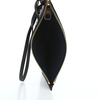 Louis Vuitton Empreinte Monogram Giant Neverfull MM Pochette Black 5 of 6