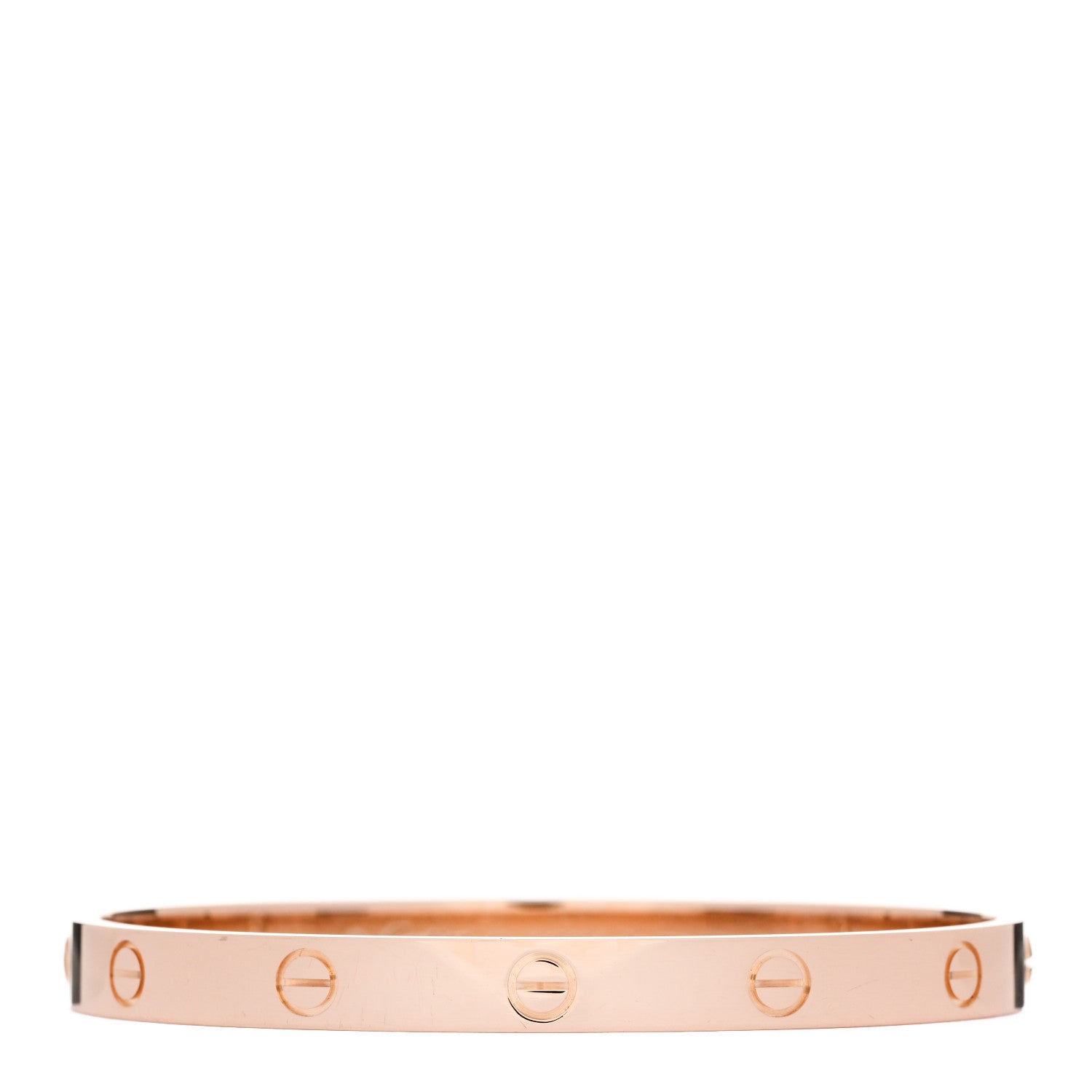 Cartier 18K Pink Gold LOVE Bracelet 18 1 of 9