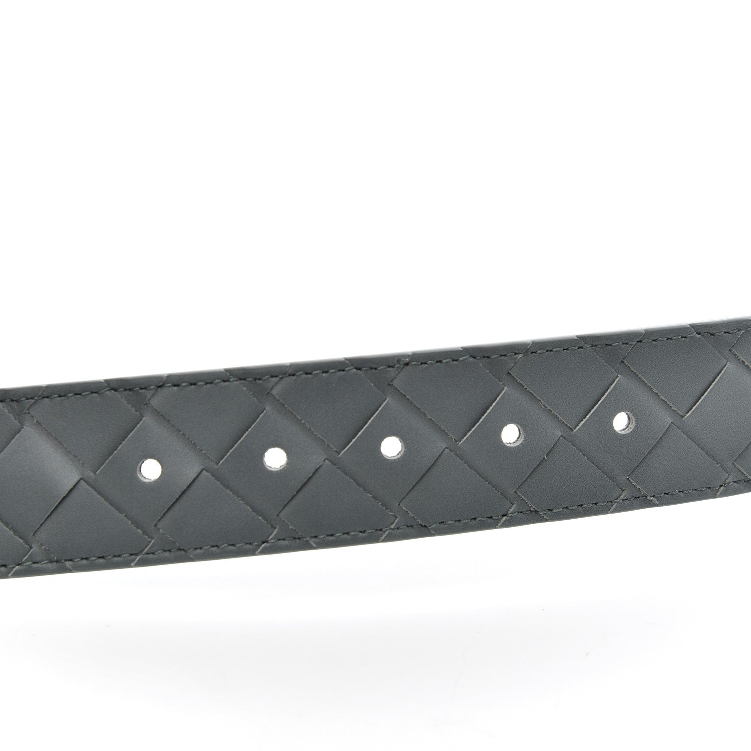 Bottega Veneta Nappa Intrecciato Belt 100 40 Slate 4 of 5