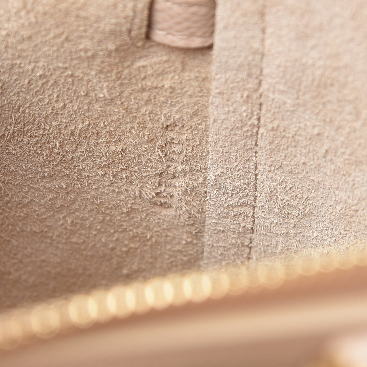 Grained Calfskin Nano Belt Bag Taupe