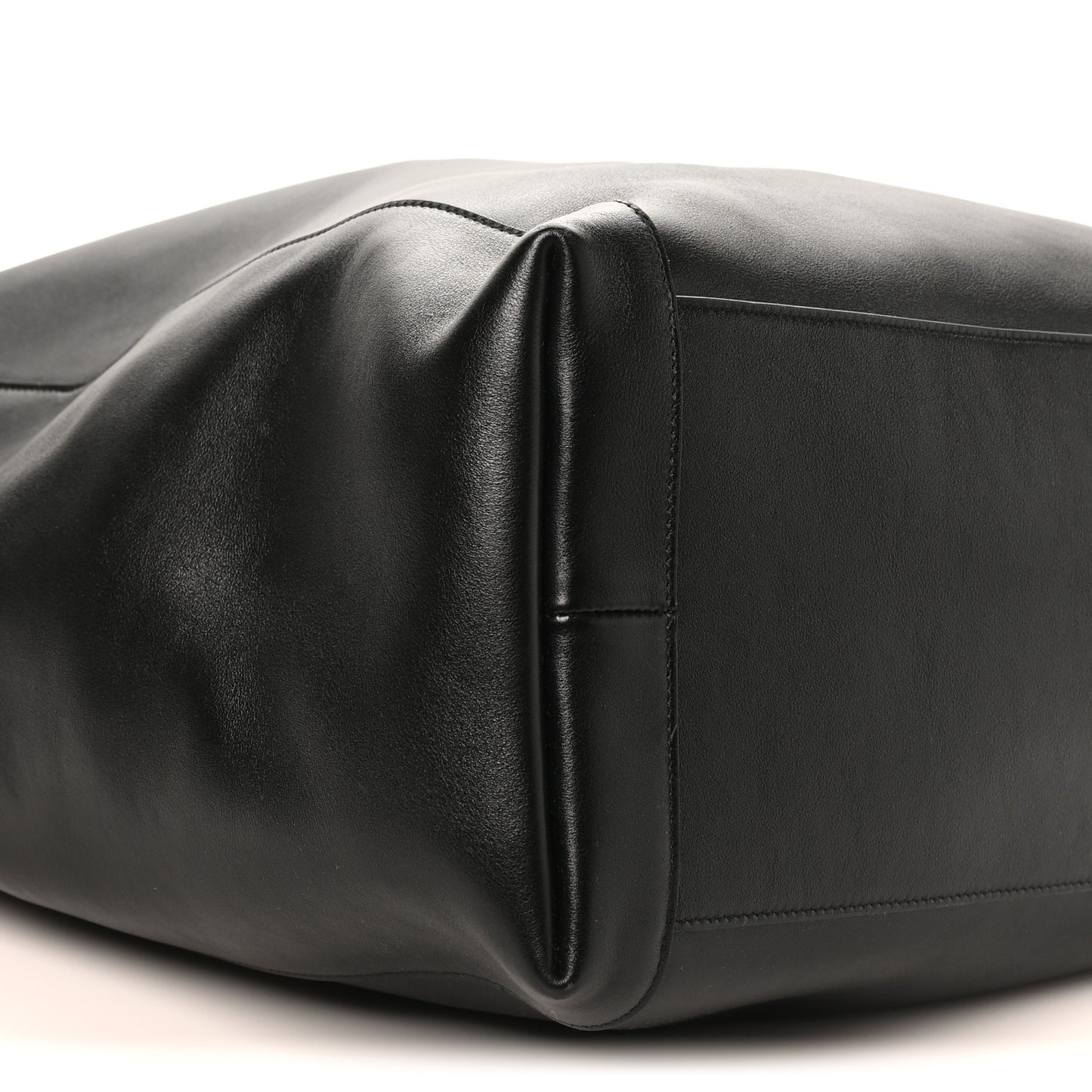 Supple Calfskin Large Tanger Hobo Black