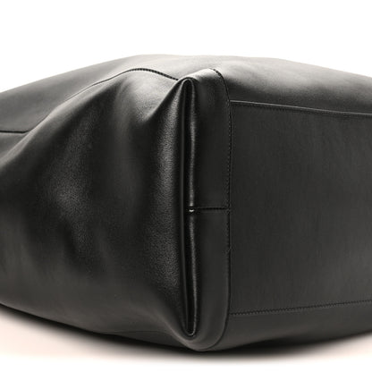 Saint Laurent Supple Calfskin Large Tanger Hobo Black 10 of 11