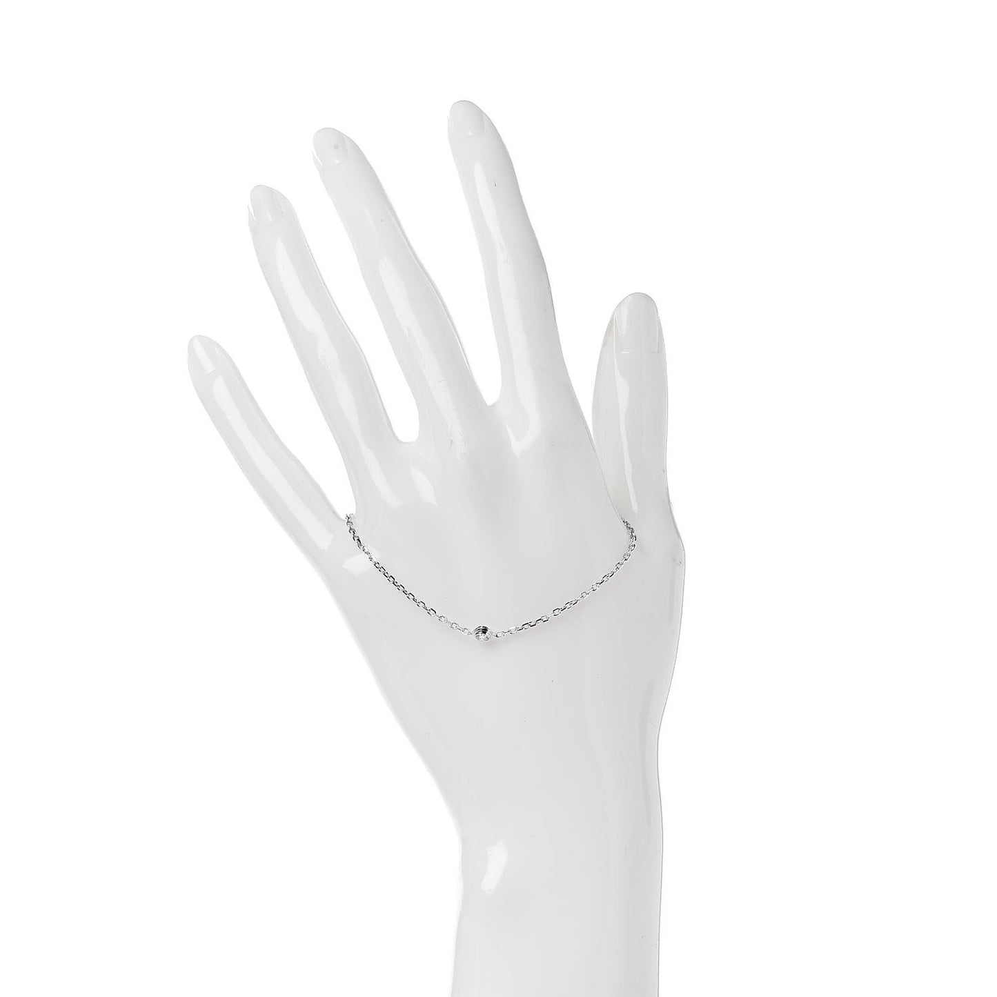 18K White Gold Diamond SM D'Amour Bracelet
