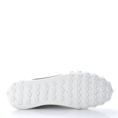 Chanel Lycra Womens CC Sneakers 41 White Black 6 of 8