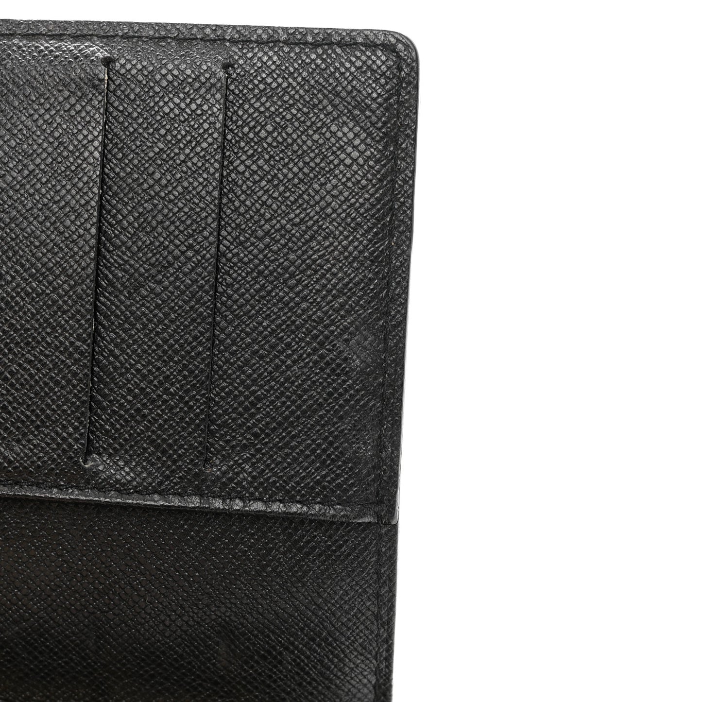 LOUIS VUITTON Epi Small Ring Agenda Cover Black