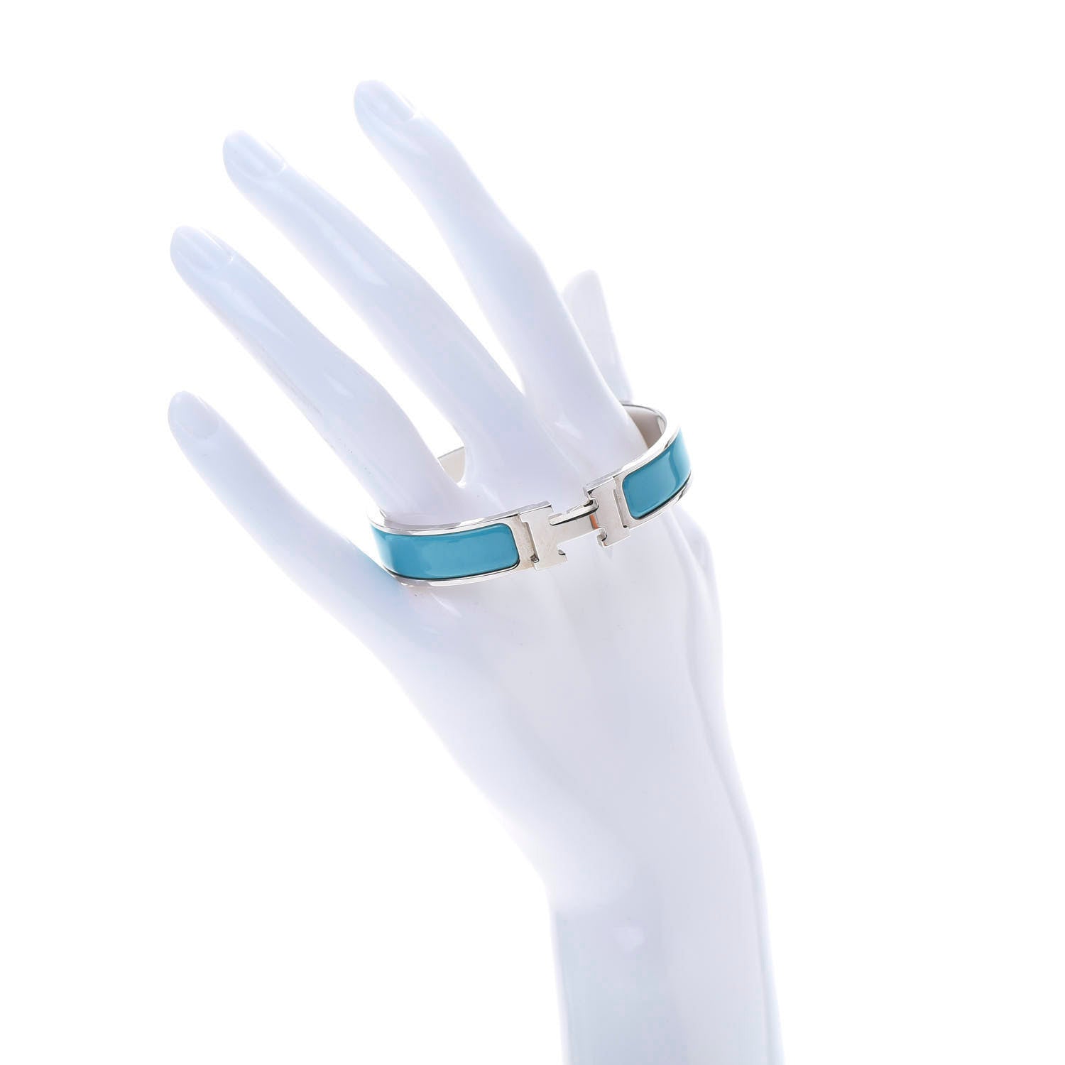 Hermes Enamel Narrow Clic Clac H Bracelet PM 2 of 5