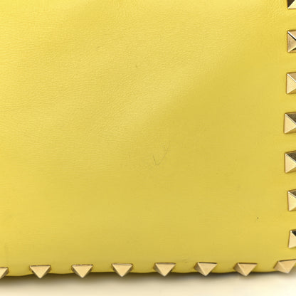 Valentino Garavani Vitello Mini Rockstud Tote Water Yellow 13 of 13