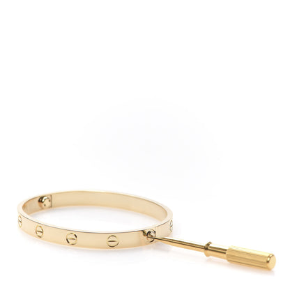Cartier 18K Yellow Gold LOVE Bracelet 17 4 of 7