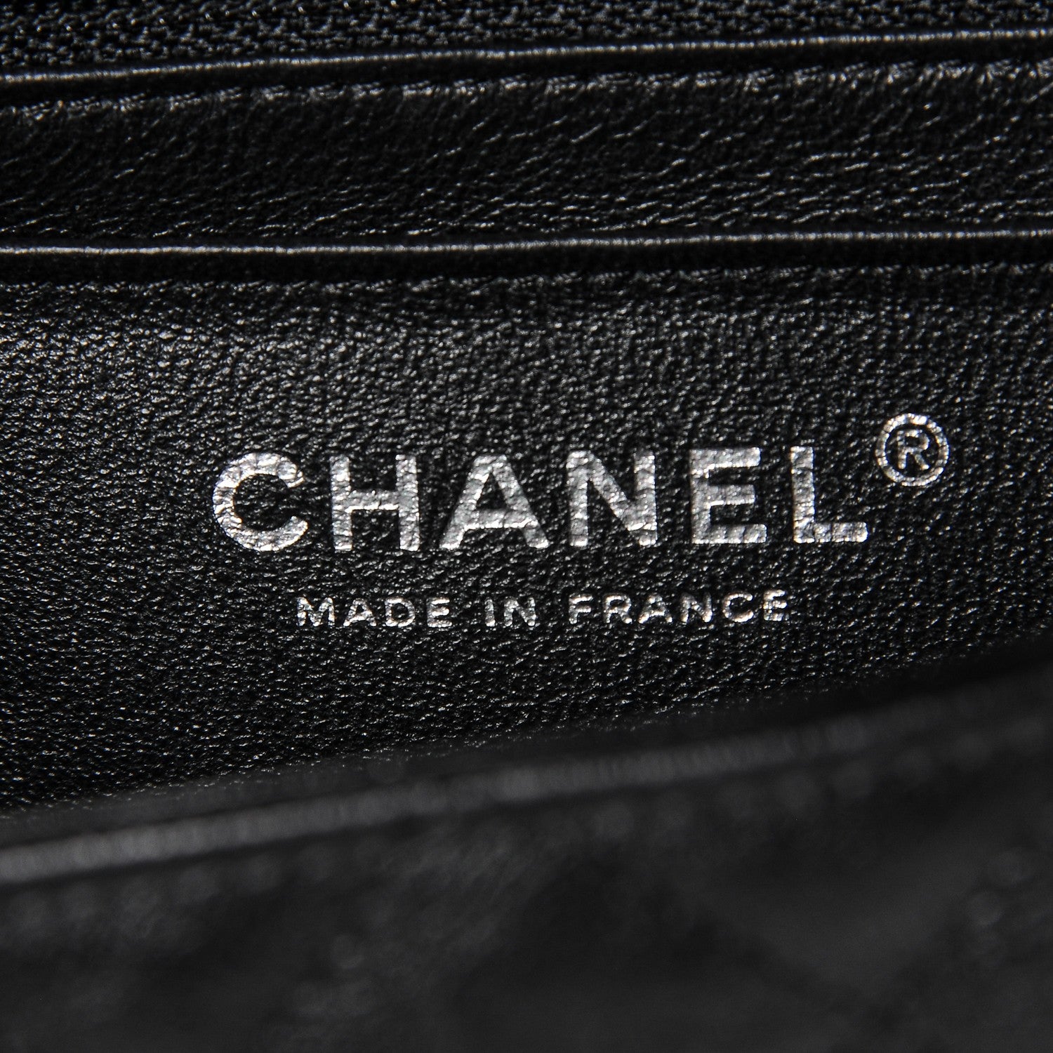 Chanel Crumpled Calfskin Quilted Mini Rectangular Flap So Black 6 of 7