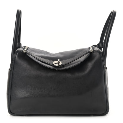 Hermes Evergrain Lindy 30 Black 1 of 16