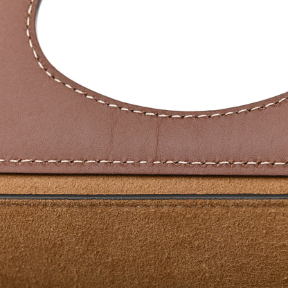 Burberry Soft Calfskin Small Pocket Tote Bag Tan 15 of 16