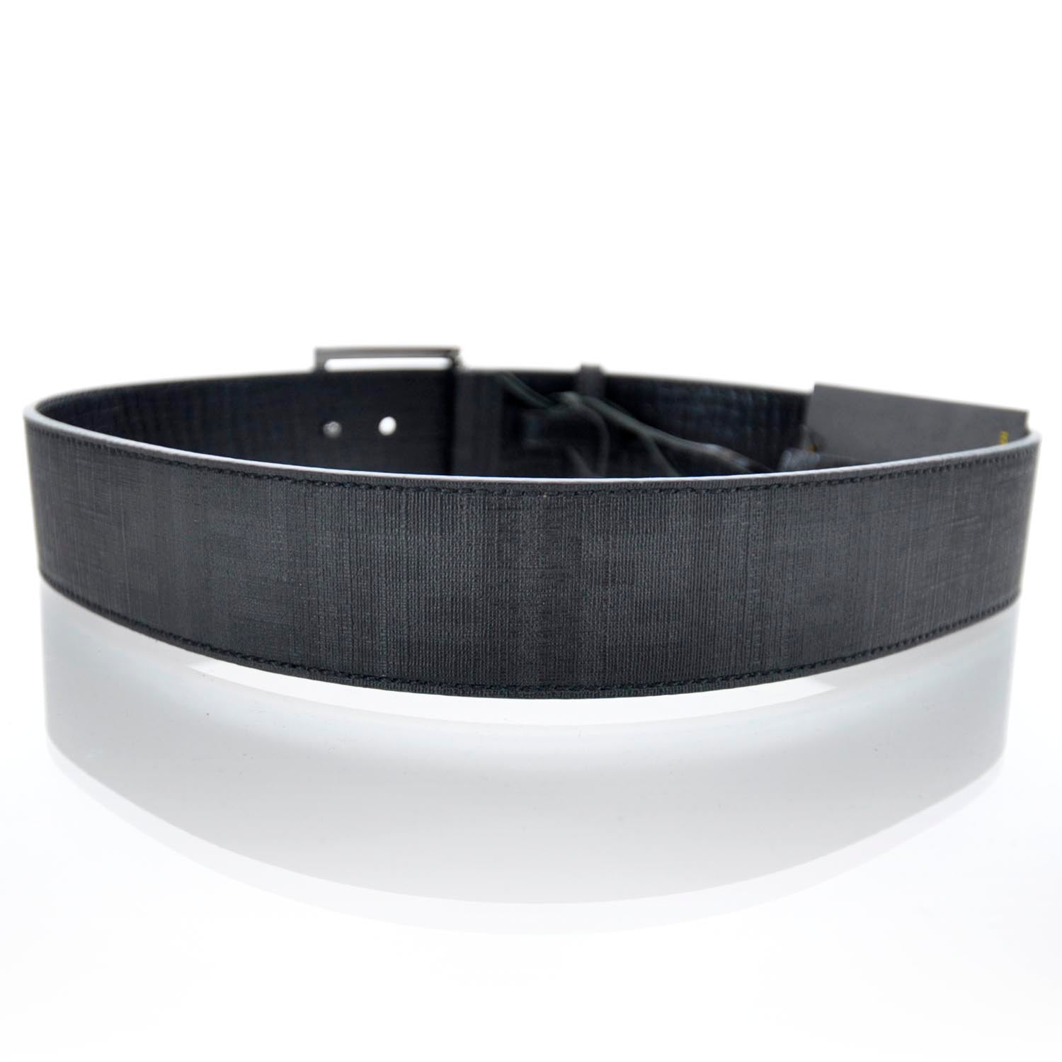 Fendi Zucca Spalmati FF Buckle Belt 85 34 Grey 2 of 8