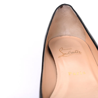 Christian Louboutin Kid Patent Geo Flats 36.5 Black 15 of 23