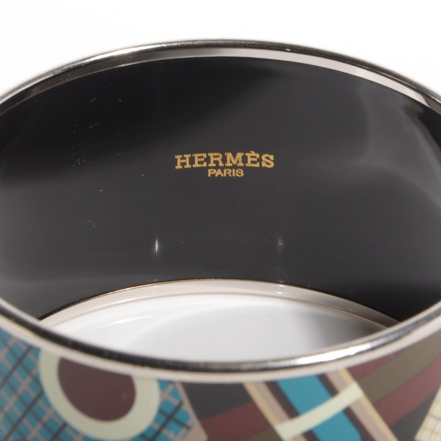 Enamel Printed Extra Wide Bracelet 62