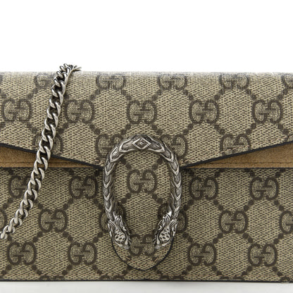 Gucci GG Supreme Monogram Super Mini Dionysus Shoulder Bag Taupe 9 of 9