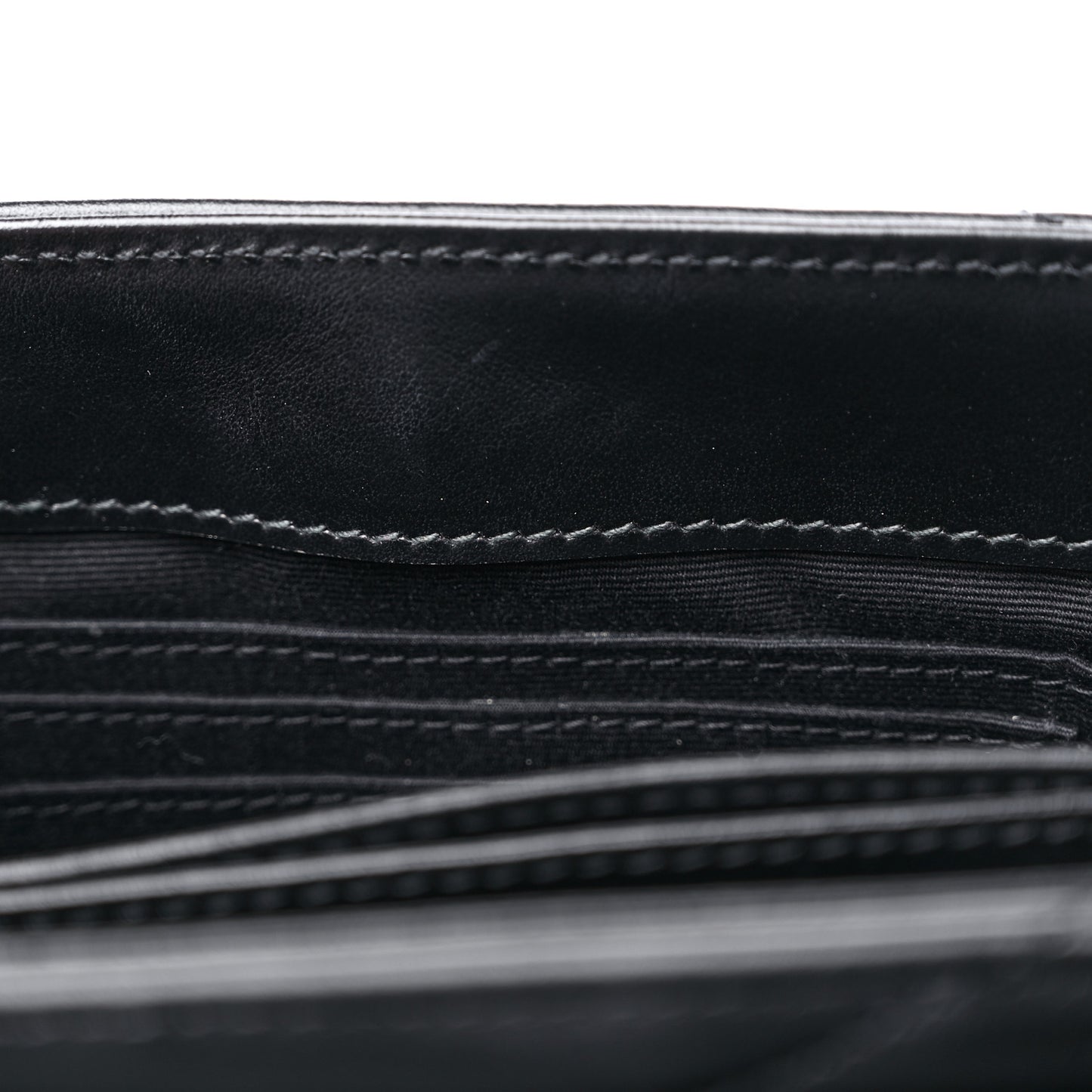 Calfskin Y Quilted Monogram Toy Loulou Crossbody Bag Black