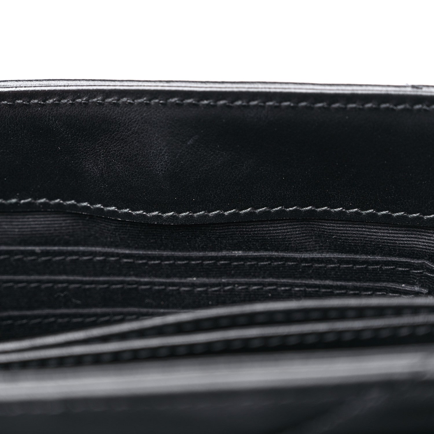 Saint Laurent Calfskin Y Quilted Monogram Toy Loulou Crossbody Bag Black 11 of 11