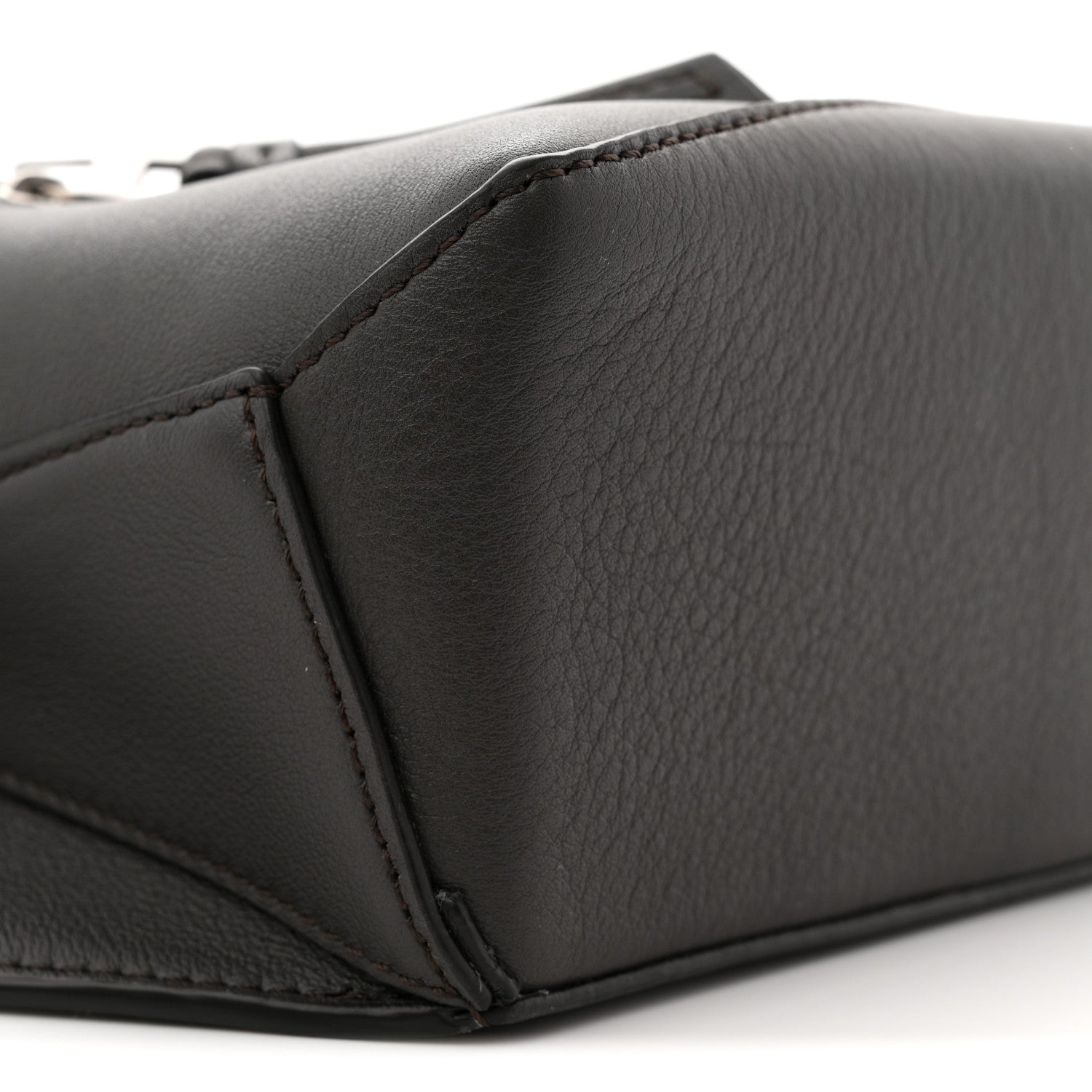 Loewe Calfskin Mini Puzzle Bumbag Dark Grey 8 of 9