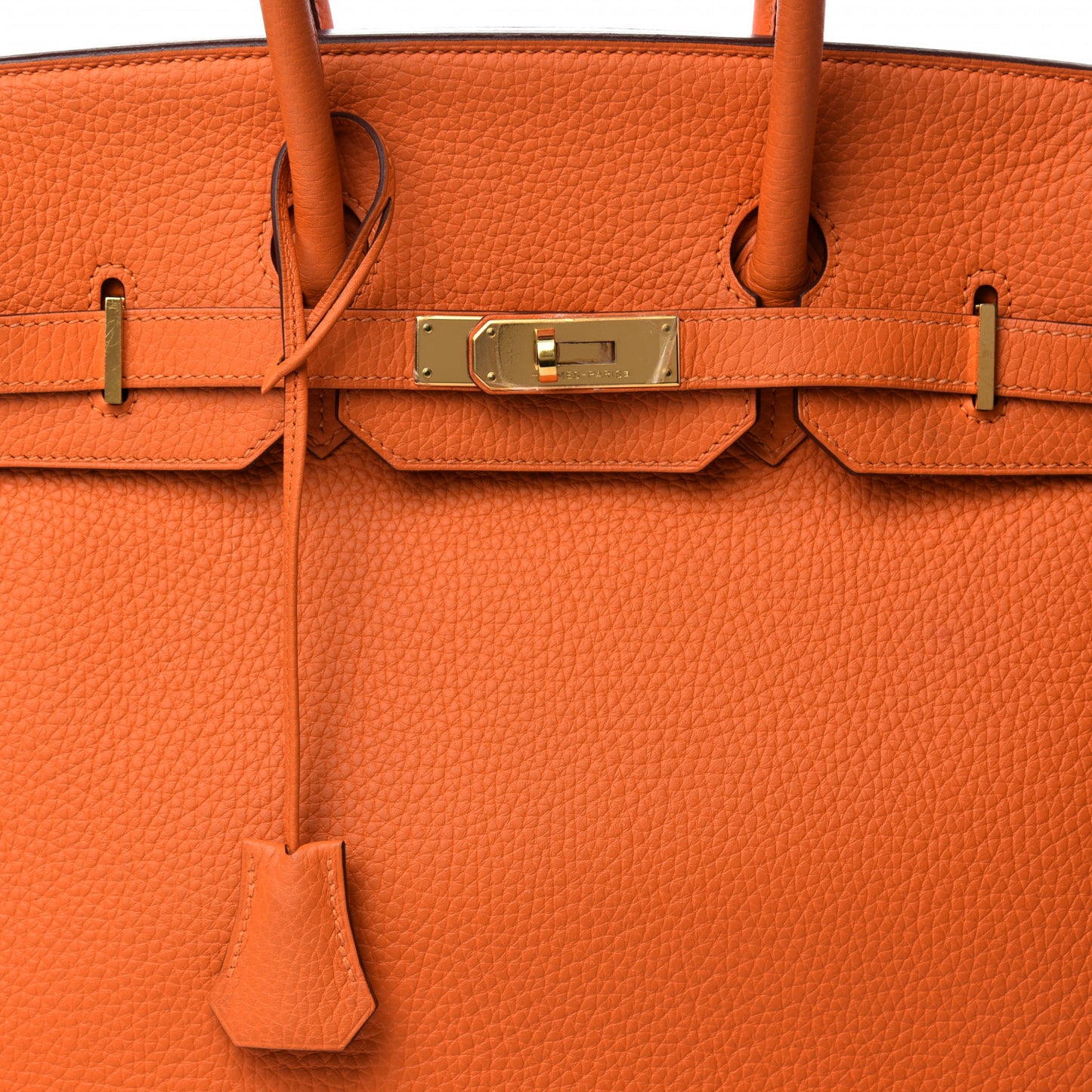 Togo Birkin 35 Orange