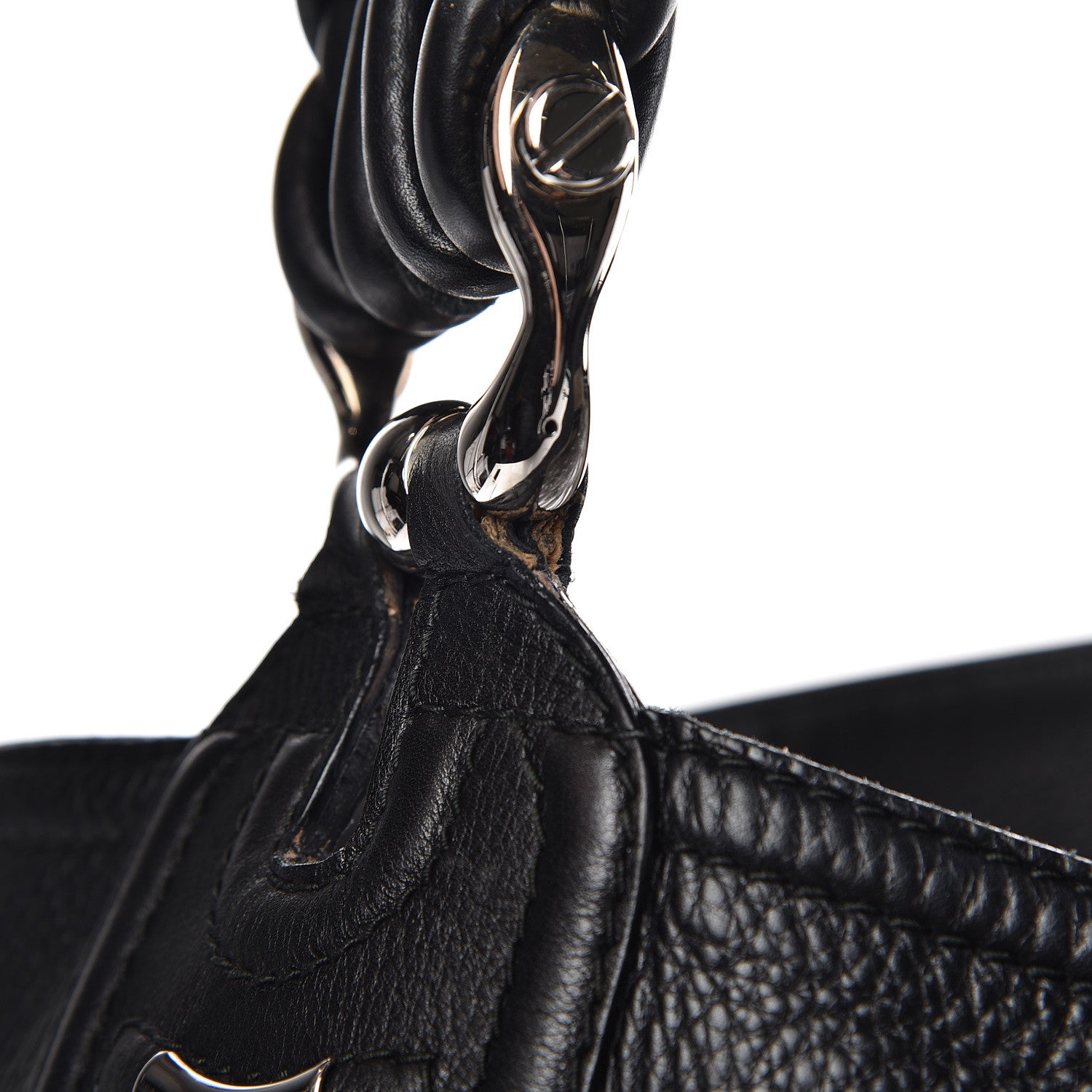 Gucci Calfskin Large Techno Horsebit Hobo Black 25 of 25