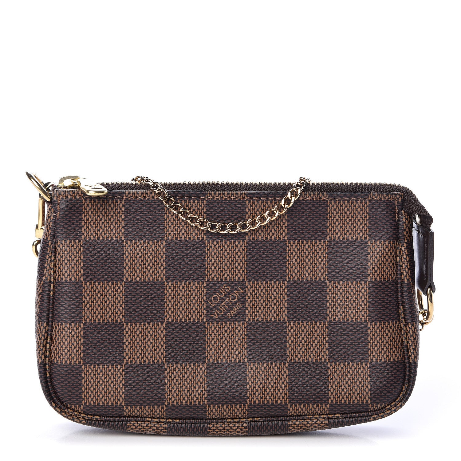 Louis Vuitton Damier Ebene Mini Pochette Accessories 1 of 7