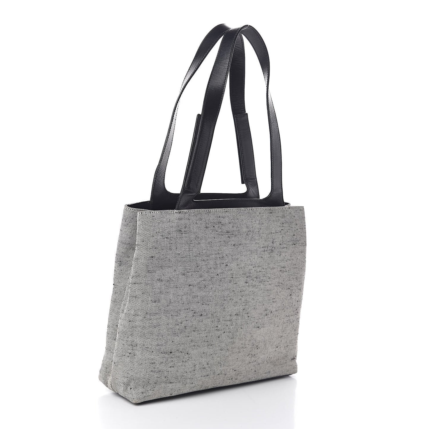Jacquard Logo Tote Black