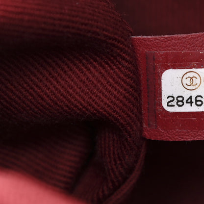 Chanel Caviar Quilted Business Affinity Waist Belt Bag Burgundy 15 of 19