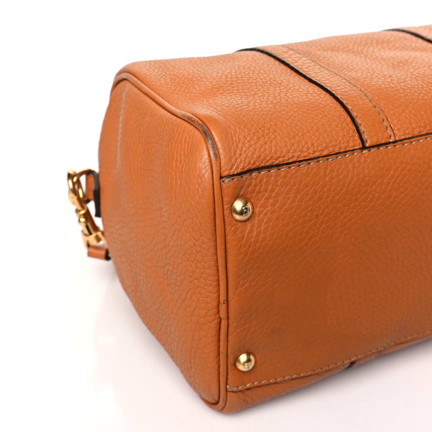 Cuoio Romano Selleria Boston Duffle Miele