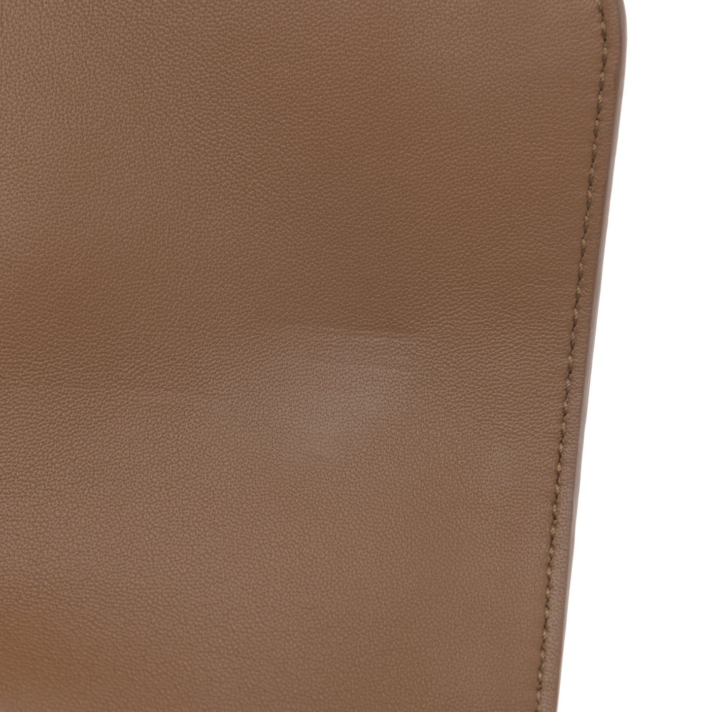 Nappa Small Intrecciato Saddle Crossbody Camel