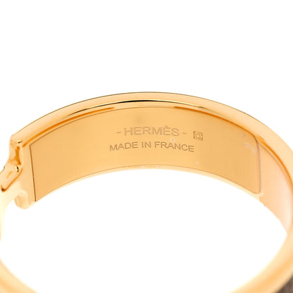 Hermes Madame Calfskin Olympe Hoop Earrings Etoupe 4 of 5